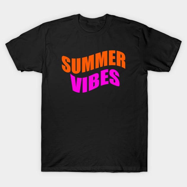 Summer vibes T-Shirt by Evergreen Tee